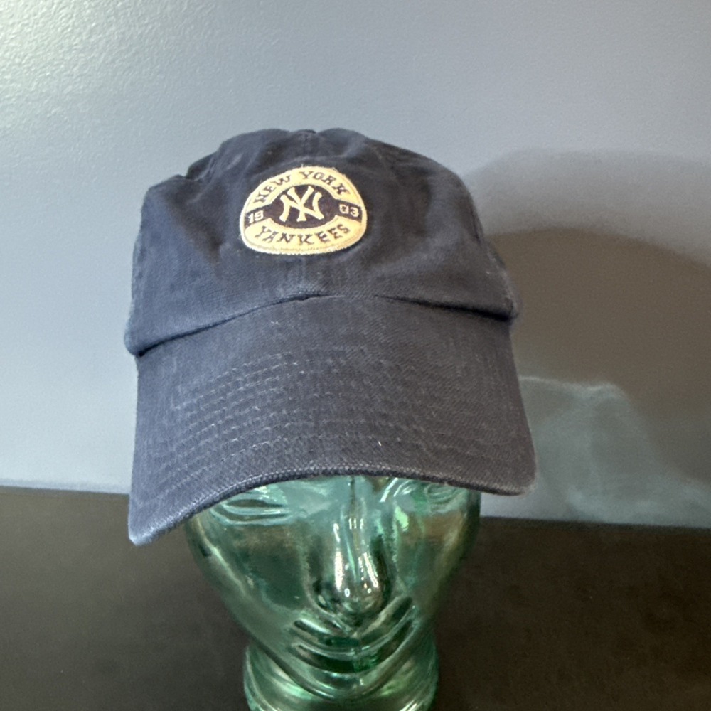 New York Yankees Hat‎ Cap Strapback Blue Twins Enterprise MLB Baseball Men's
